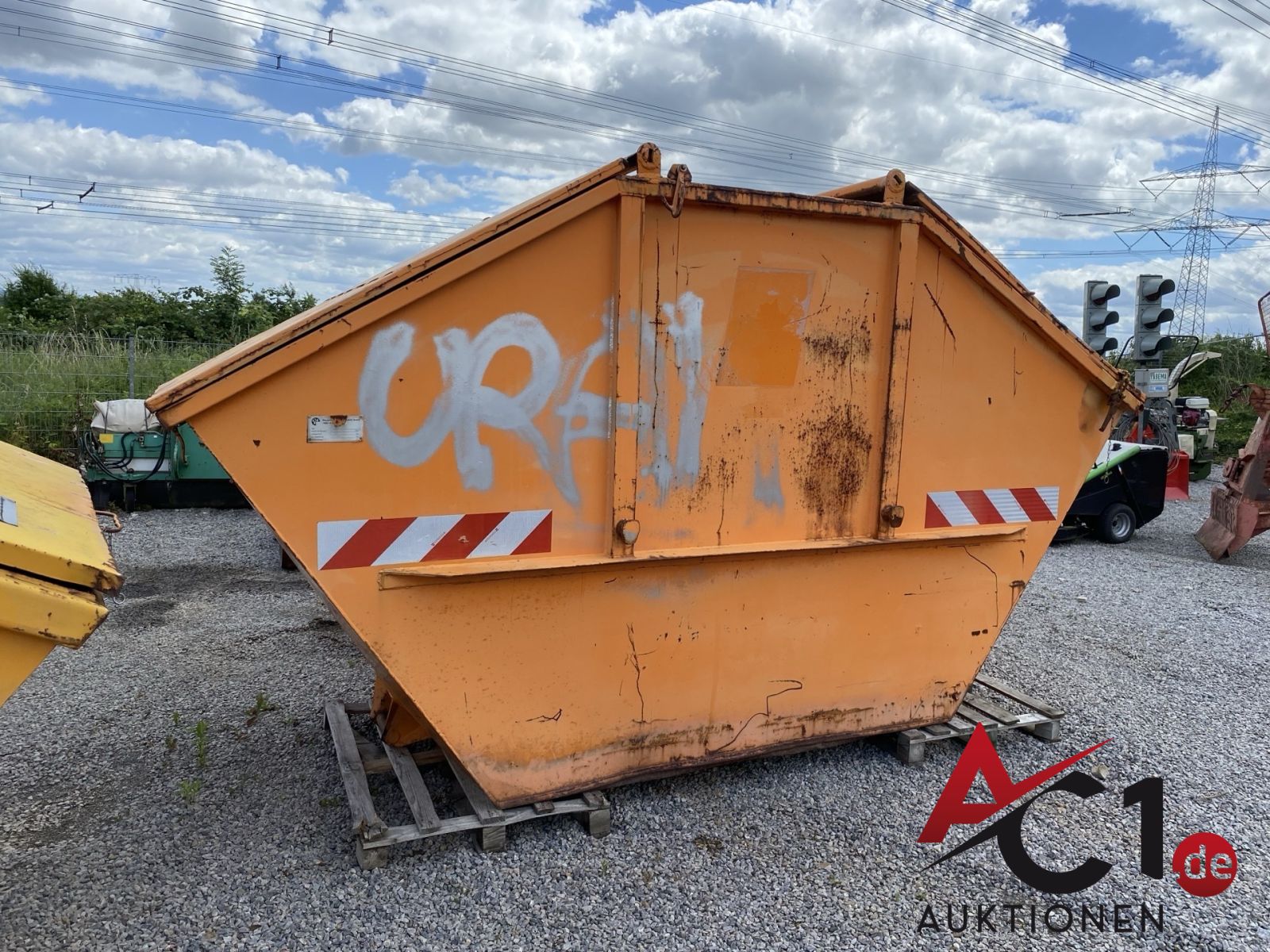 Absetzcontainer 10m³ mit Deckel
